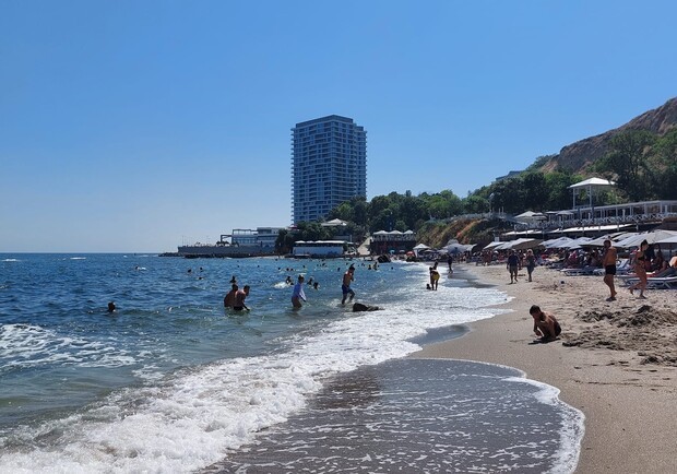 
Одесситы устроили аншлаг на пляжах
