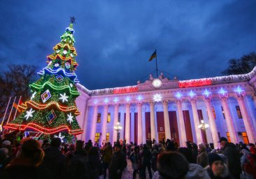 В Одессе начали подготовку к Новому году: когда установят елку