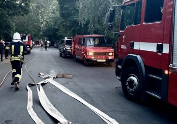 В центре Одессы горел двухэтажный дом: погиб человек