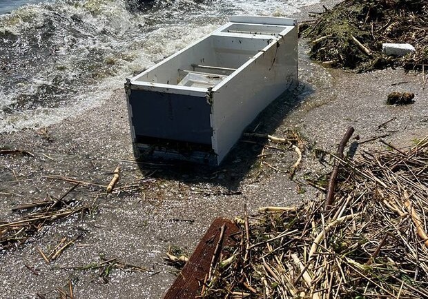 Подрыв Каховской ГЭС: как с пляжей Одессе будут убирать принесенный течением мусор