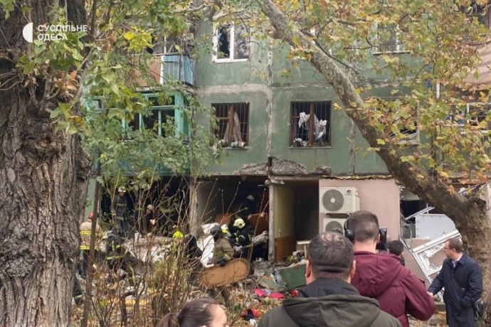 В квартире в Одессе произошел взрыв, есть пострадавшие
