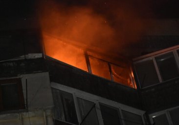Страшный пожар: на Героев обороны Одессы горела квартира