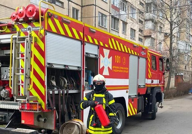 В одной из многоэтажек Одессы загорелась стиральная машина