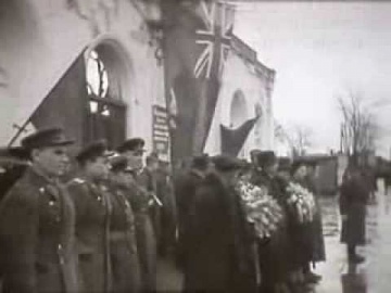 Клементина Черчилль в Одессе, 1945 г