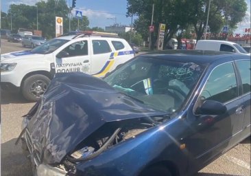 За сутки в ДТП в Одессе пострадали два человека