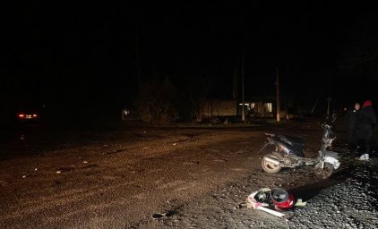 Полицейские расследуют дорожно-транспортное происшествие в Любашевке