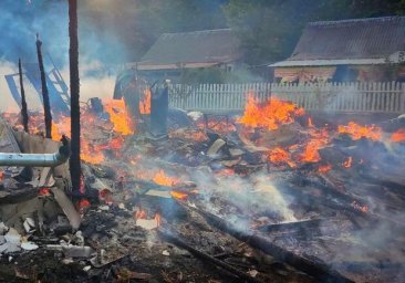 Под Одессой горела база отдыха